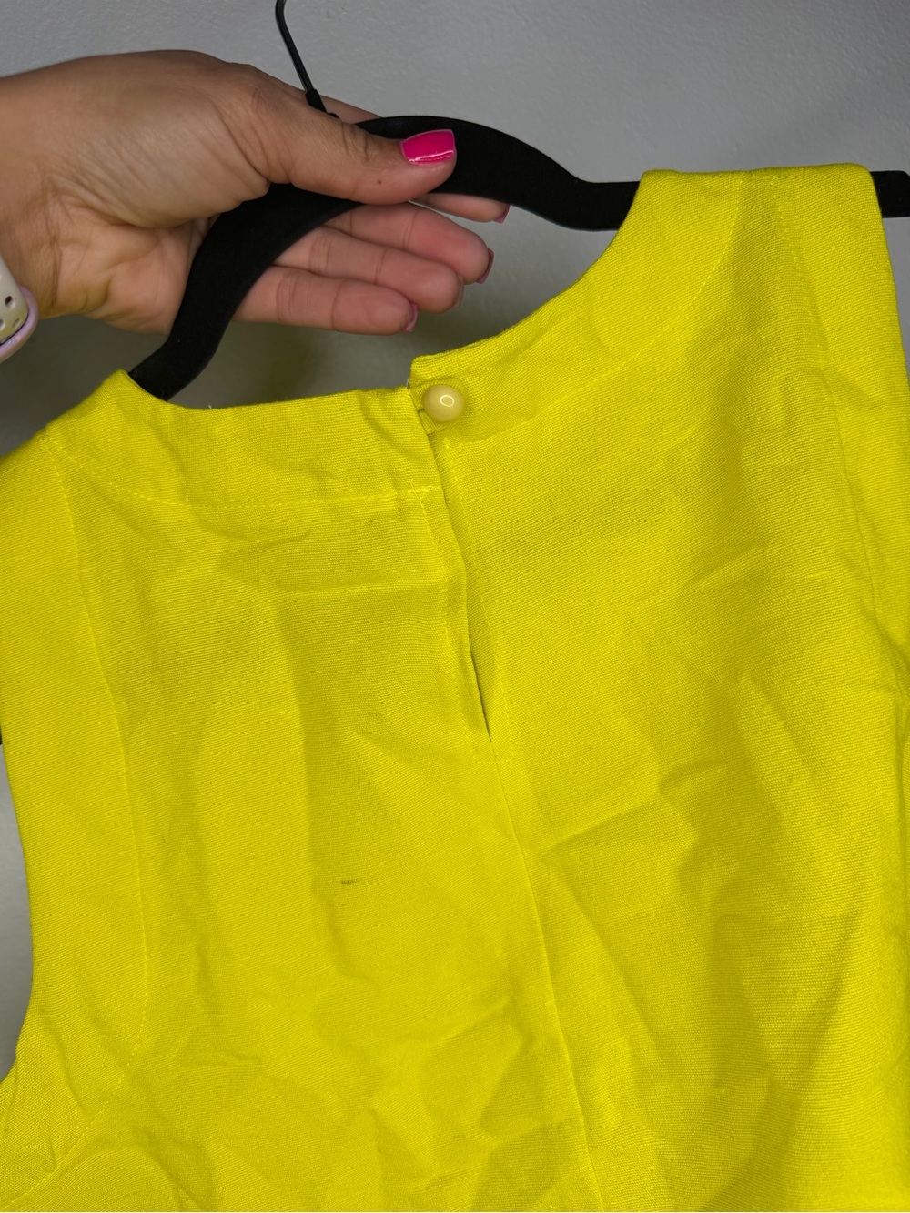 High-Waist Wide-Leg Crop Top Set in Lime - Picture 6 of 13